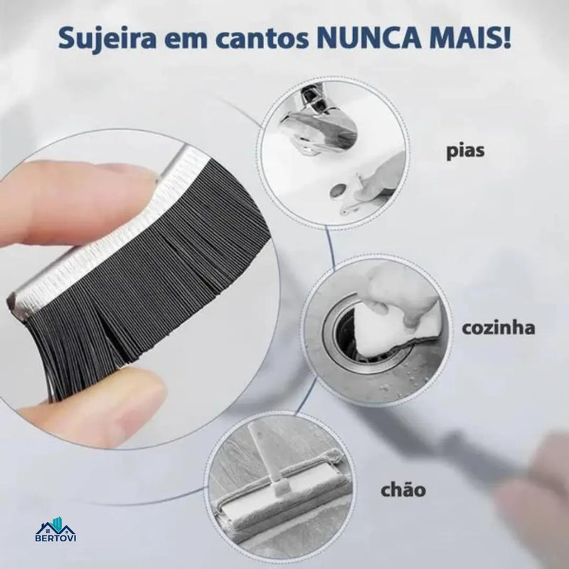 Escova MaxClean - Perfeita para Limpeza de Bordas e Cantos