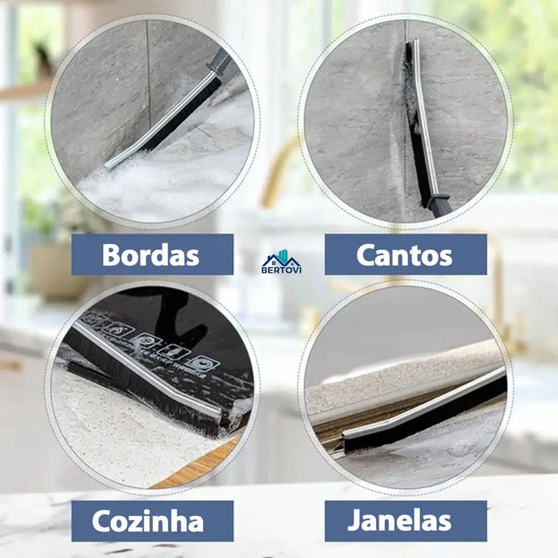 Escova MaxClean - Perfeita para Limpeza de Bordas e Cantos