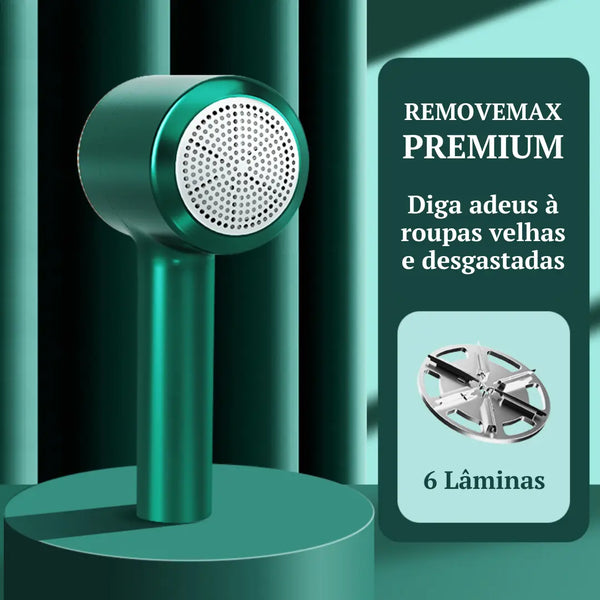 RemoveMax Premium: Removedor Recarregável de Bolinhas e Fiapos